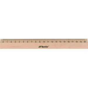 Linijka Leniar drewniana 17cm